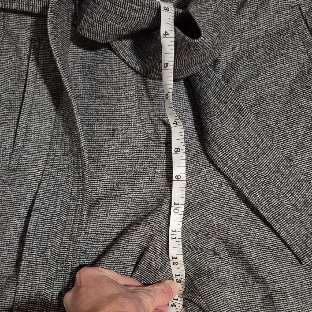 Aritzia Gray Women's Dress Tie Trousers- Wildfred SZ 00 - Picture 4 of 9